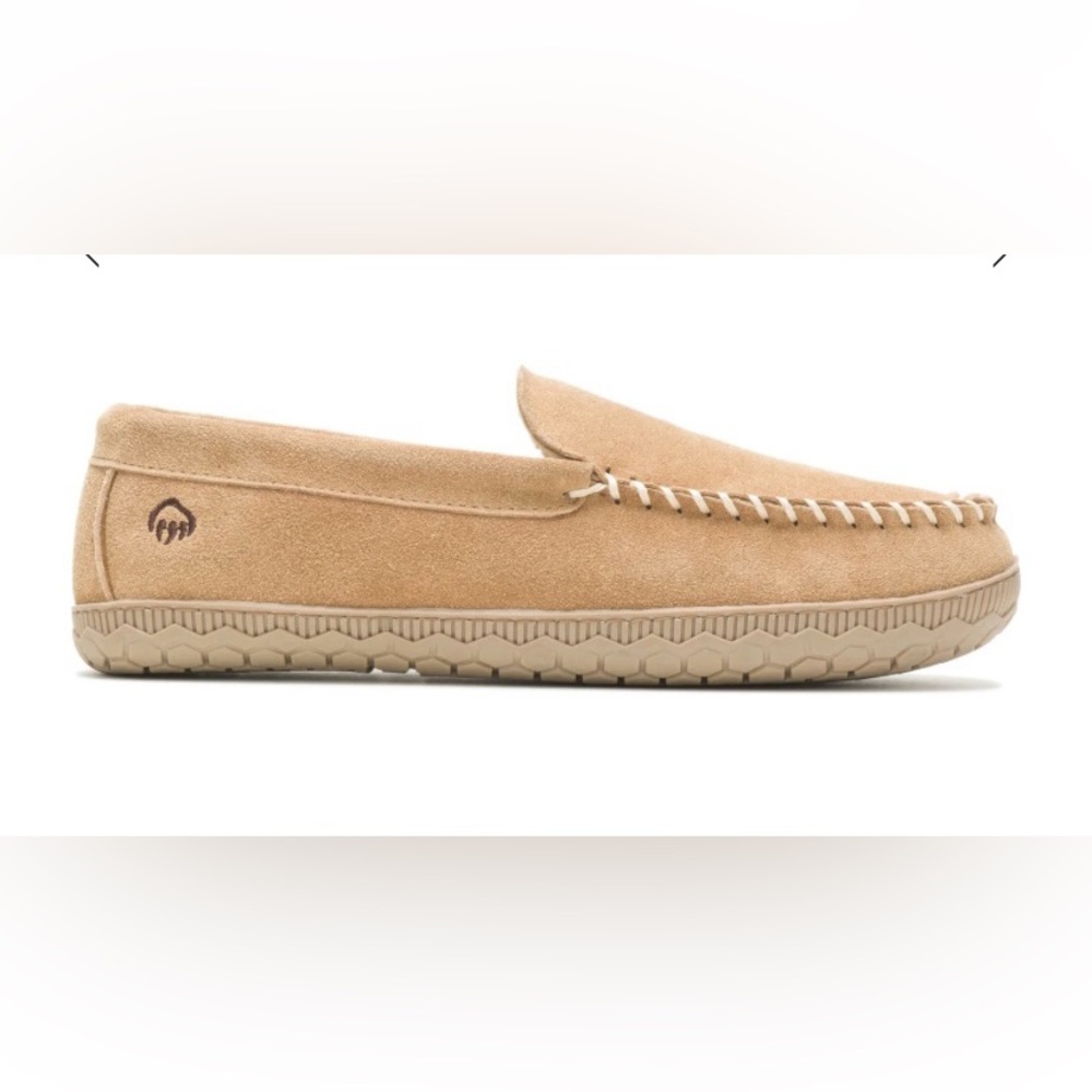 Wolverine tan suede moccasin
